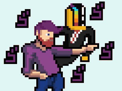 #Octobit - Jojo Stand: Chariot Punk aseprite octobit pixel pixel animation