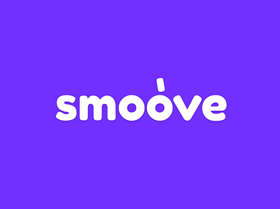 smoove app branding design flat icon logo minimal travel ui vector
