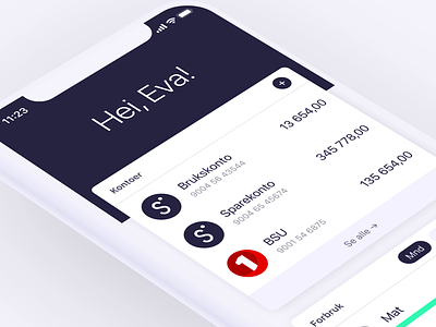 Banking App • In-app notification app banking design finance fintech flat minimal ui ux