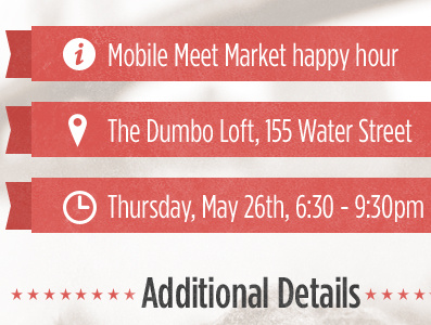Digital Dumbo Flyer brooklyn dumbo flyer networking print texture