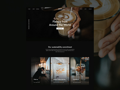 Amaya cafe coffe roasters coffee coffee shop roastery template website wordpress