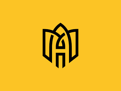 AM Monogram brand identity branding design graphic design logo logomark monogram personal branding
