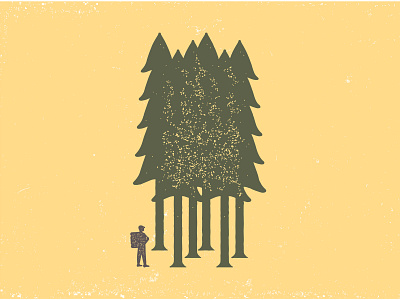 Hike in the forest, vintage badge branding camp camping design dribbble forest illustration logo tourism travel typography vector