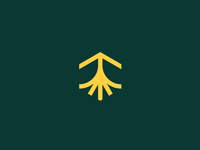 Fundroots - Logomark branding design identity logo logomark minimal