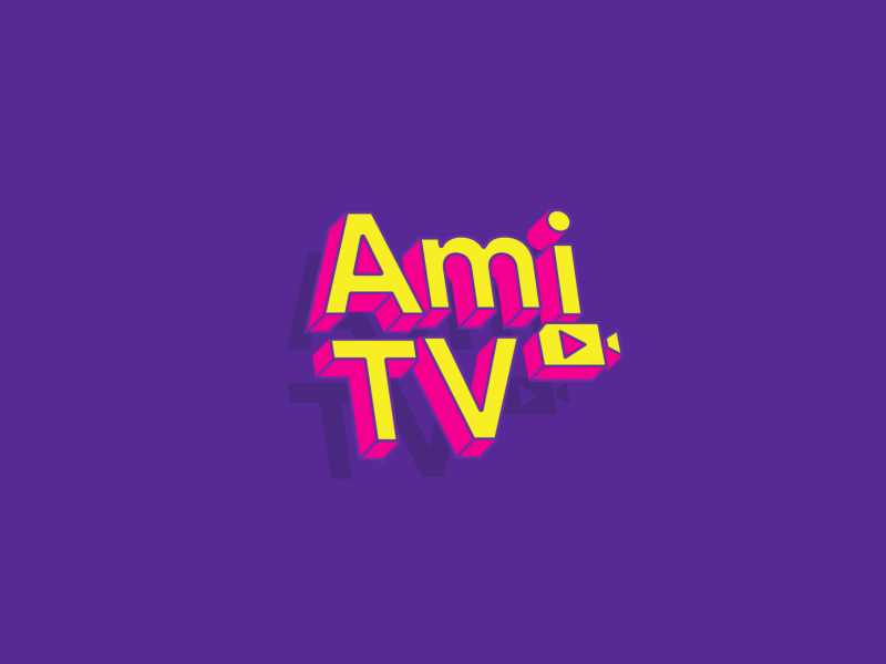Logo animation - AmiTV after effects animation 2d logo animation motion
