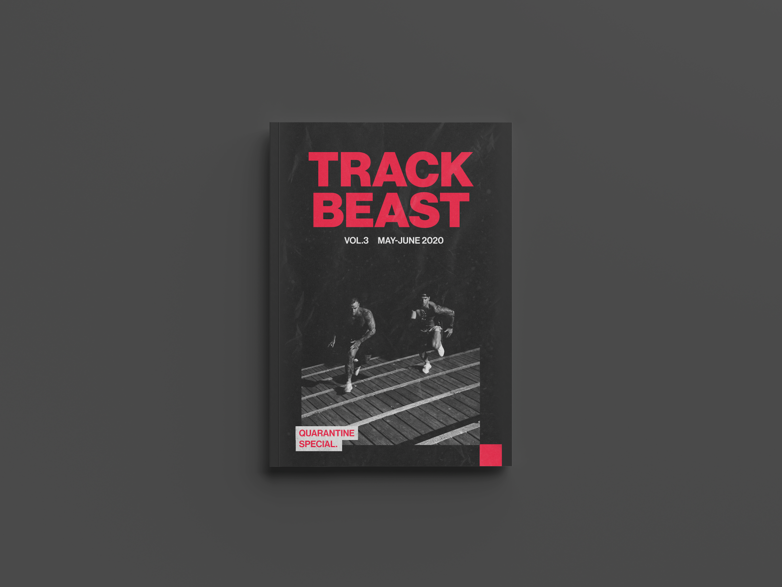 TrackBeast Zine Cover by ArticaVisuals on Dribbble