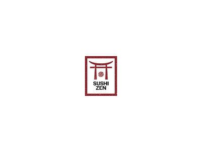 SushiZen - LogoCore Thirty Logo Challenge bar logo logocore simple sushi sushizen thirty logo zen