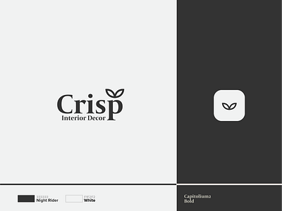 Crisp Decor - LogoCore Thirty Logo Challenge challenge clean crisp decor decoration interior logo design logocore