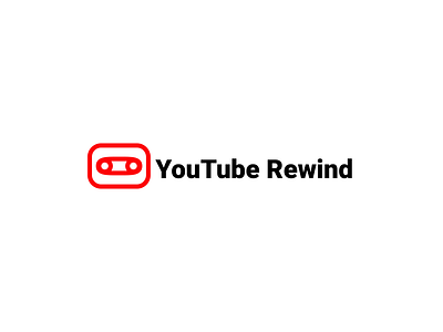 Youtube Rewind Logo Exploration exploration logo rebrand redesign rewind video youtube