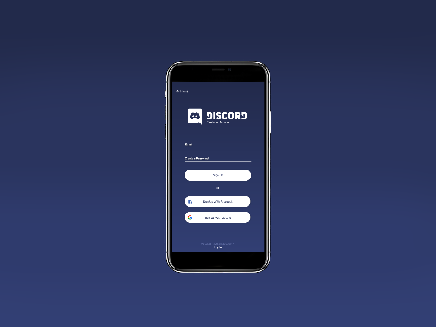 discord login phone