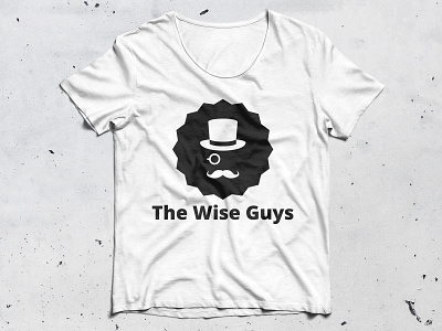 The Wise Guys T-Shirt Design monacle shirt shirtdesign top hat wise wise guy