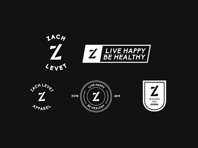 Zach Levet Badge Exploration badge badge logo exploration levet monogram type zach zach levet zl