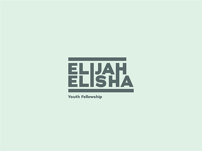 Elijah Elisha Youth Group Logo Exploration