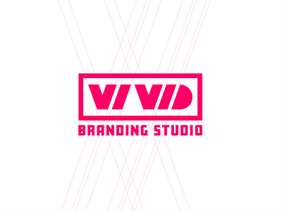 Vivid Lettermark branding branding concept lettermark vivid