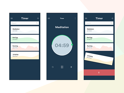 Timer App Concept