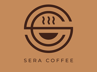 LOGO SERA COFFEE graphic design logo socadesign