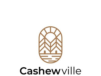 Cashewville Logo branding company design graphic design logo logofolio logosymbol monogram socadesign typography