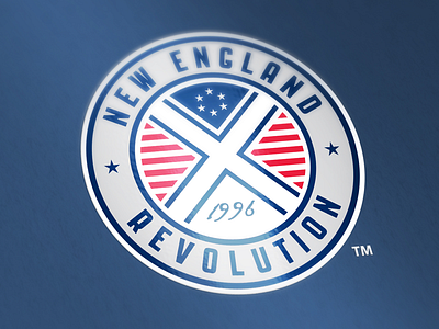Revs Logo Concept concept logo new england revs soccer