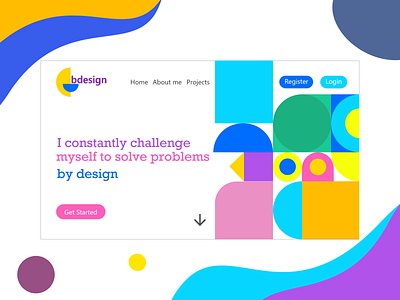 Landing Page UI(bdesign)