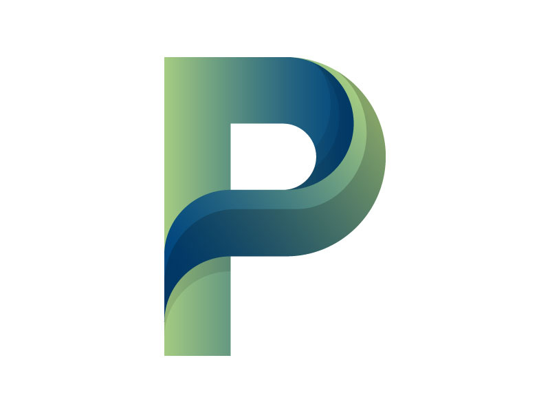 P Letter shades by Saule Gimzunaite on Dribbble