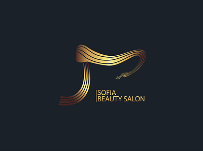 SOFIA beauty salon logo design logo mark