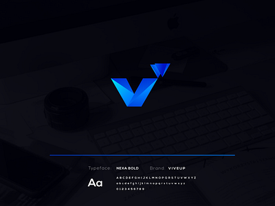 Viveup logo design abstract app brandidentity branding business creative logo designer logomark minimal mordern v letter v letter logo