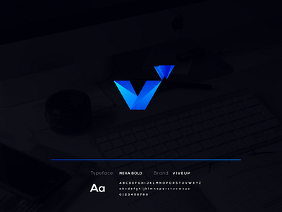 Viveup logo design