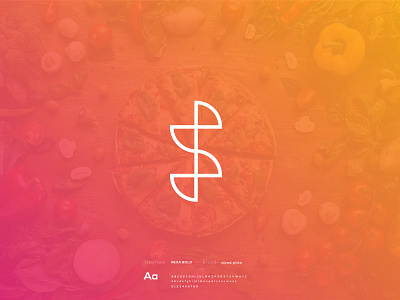 SlicedPizza Monogram brandidentity branding clean logo creative graphic deisgn logo logodesign logos minimal mordernlogo pizzalogo s letter logo typograpgy