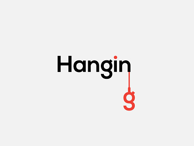 Hanging logo with Hang concept best logo branding creative design design eye catching logo graphic design h h logo hang hang logo hanging logo design