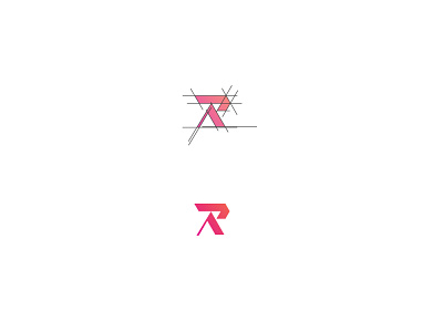 Letter R and A creative design icon illustration illustrator logo design r and a icon r and a icon