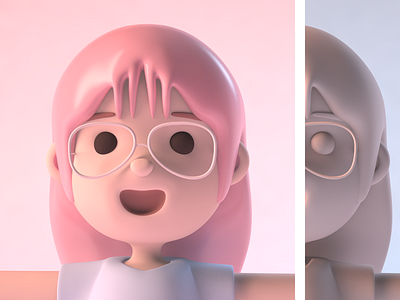 3D self-portrait