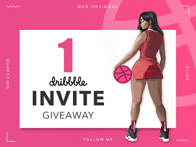 dribbble invite giveaway invate invites invites giveaway shot ui ux webdesign