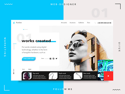 Work created branding design designer typography ui uiux ux web webdesign website