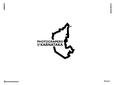 Photographers of Karanataka bezierd black bold karnataka minimal simple