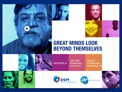 DSM - GREAT MINDS LOOK BEYOND THEMSELVES company design dsm dutch great groningen minds web website wordpress