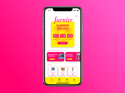 Furnitr App Design