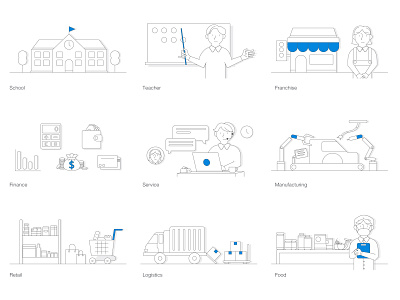 Industry Group Illustration