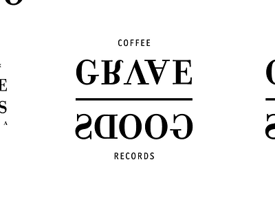 Grave Goods - Logo branding grave goods logo