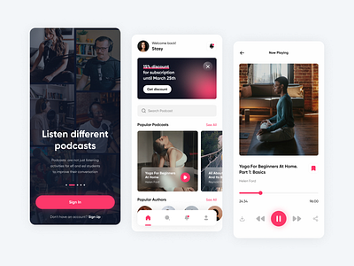 Podcast App Concept Design