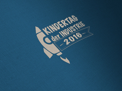 Kindertag der Industrie branding design logo print screendesign