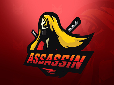 Assassin Mascot Logo esport logo esportlogo esports firstshot hellodribbble illustration mascot mascot character mascot design mascot logo mascot logos ninja