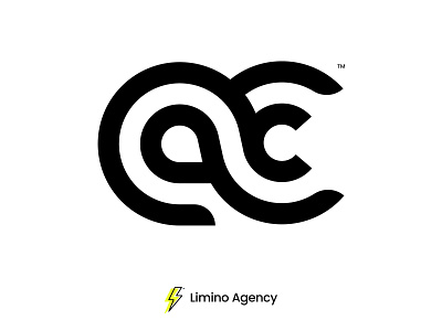 AC Logo mark - Creative Logotype agency logo best logo brand branding creative design identity illustration logo minimal logo professional proposal typeface logo ui