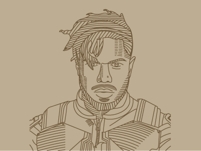 Killmonger Illustration by Declan Ingram on Dribbble