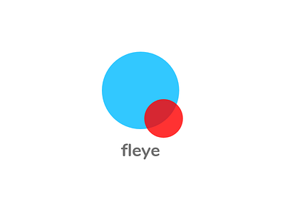 Fleye - Smart Eyewear Logo Concept bright colorful eyewear glasses logo logo design minimal minimal logo minimalism