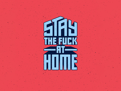 Stay at home covid creative curiouskurian custom lettering custom type lettering lettering artist stay at home typo