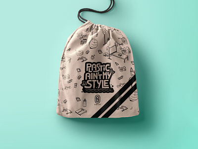 Drawstring bag design for Gymslave