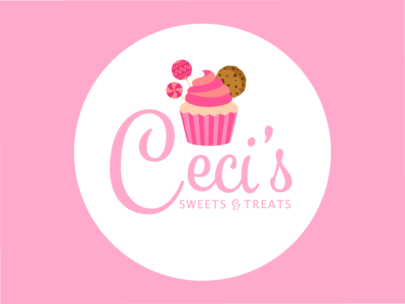 Ceci S Sweets Treats Logo By Janet M On Dribbble