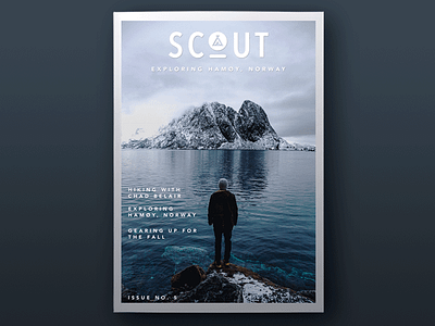 Scout Outdoor Wear Magazine Cover