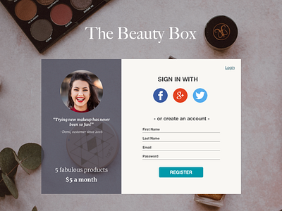 Beautybox Signin