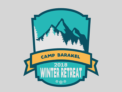 Barakel Tee Icon camp retreat winter